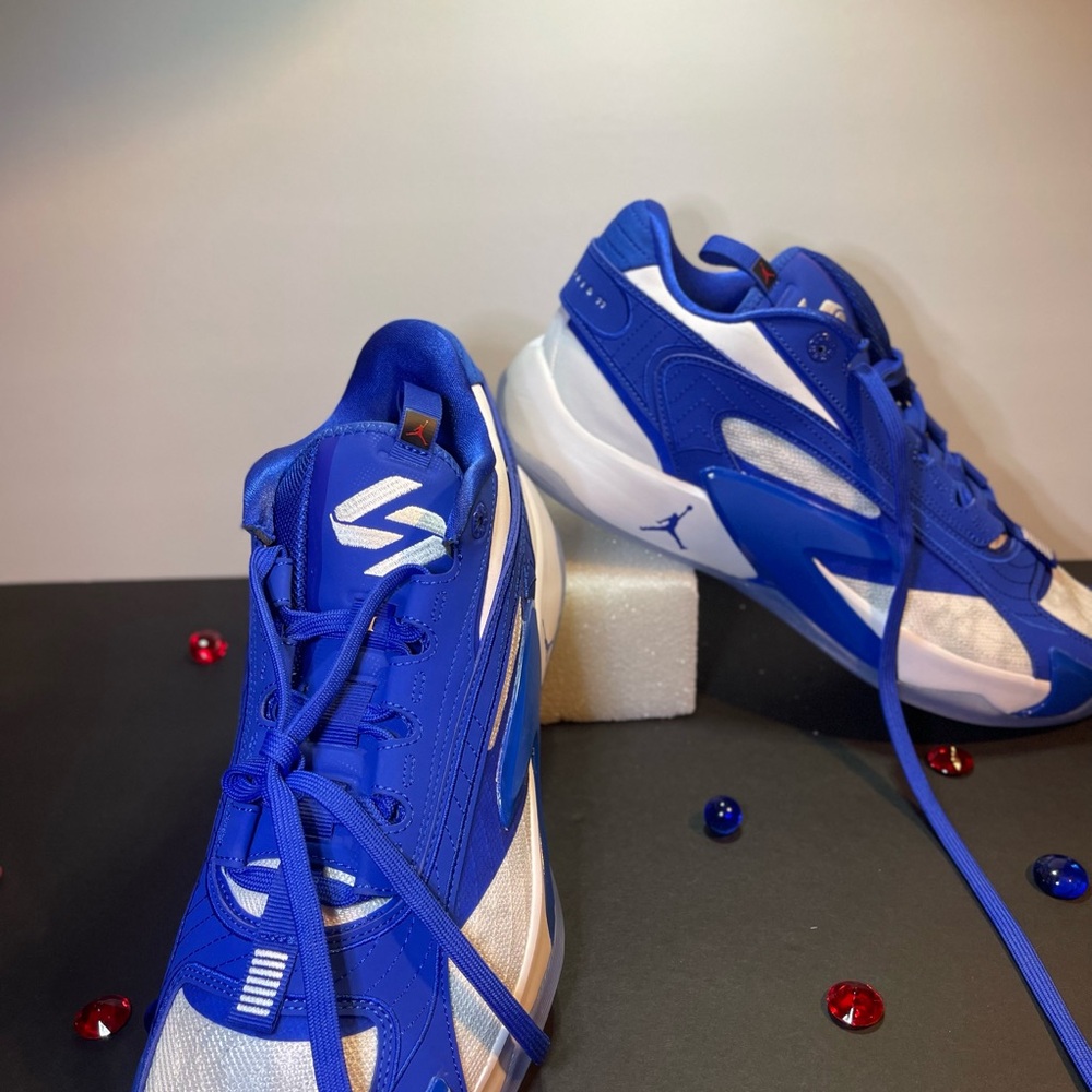 Blue Jordan Sneakers
